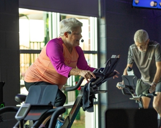 a Spin class or Cycling Class instructor