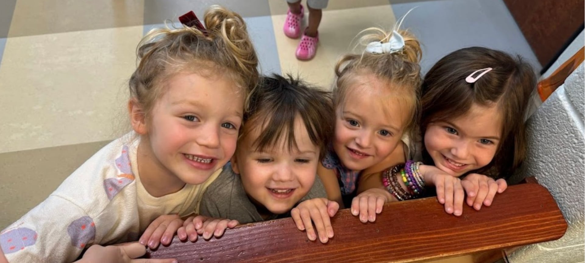 a group of children smiling | Child Watch & Kidz Gym