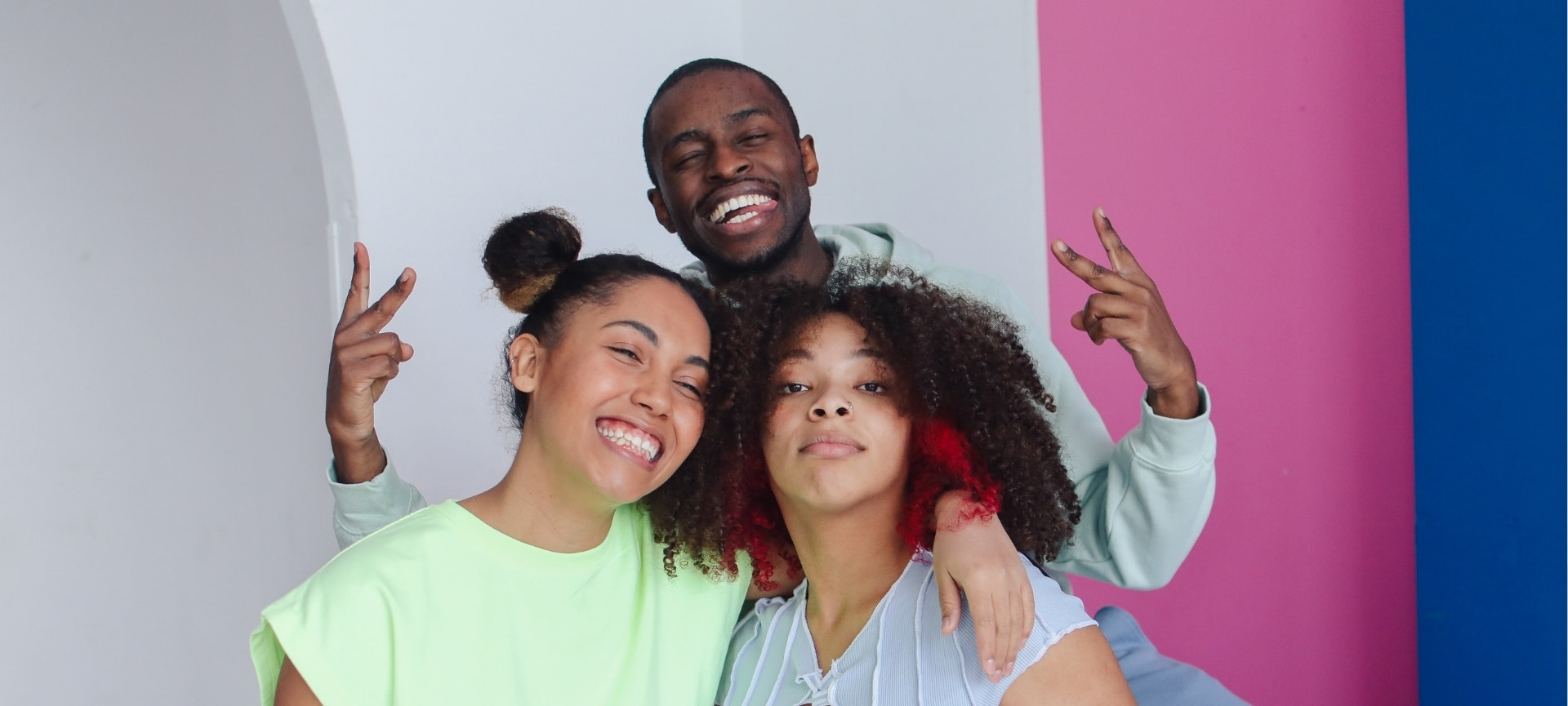 a group of people posing for a photo | Teen Programs