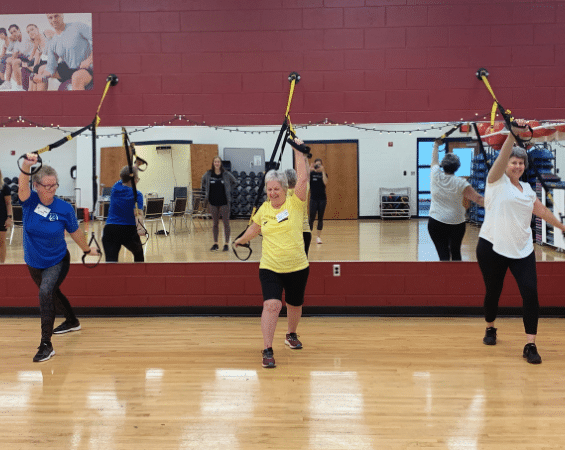 survivors working out