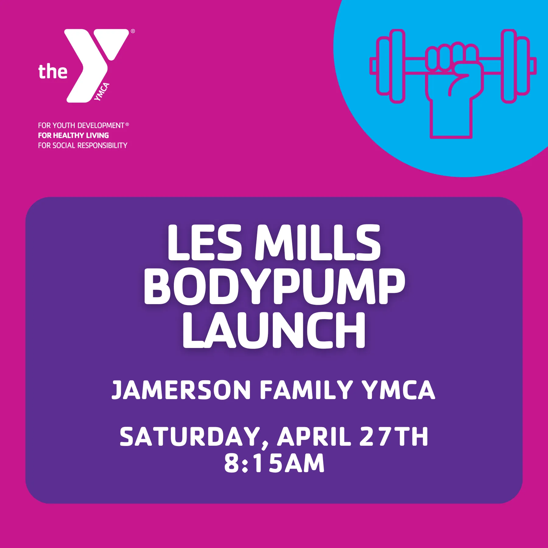 LES MILLS™ Launch Week: Summer Sweatfest - YMCA OF GREATER ST